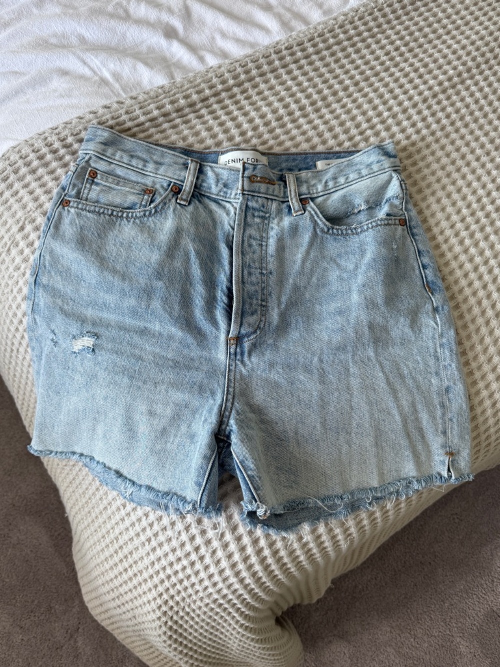 Denim Forum (Aritzia) shorts